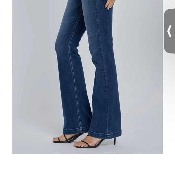Cello Dark Blue Flare Jeans - Picture 2 of 7